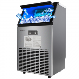 ROVSU HZB-45 不锈钢独立式制冰机